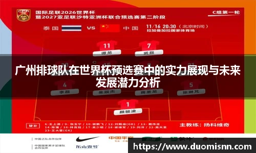 广州排球队在世界杯预选赛中的实力展现与未来发展潜力分析